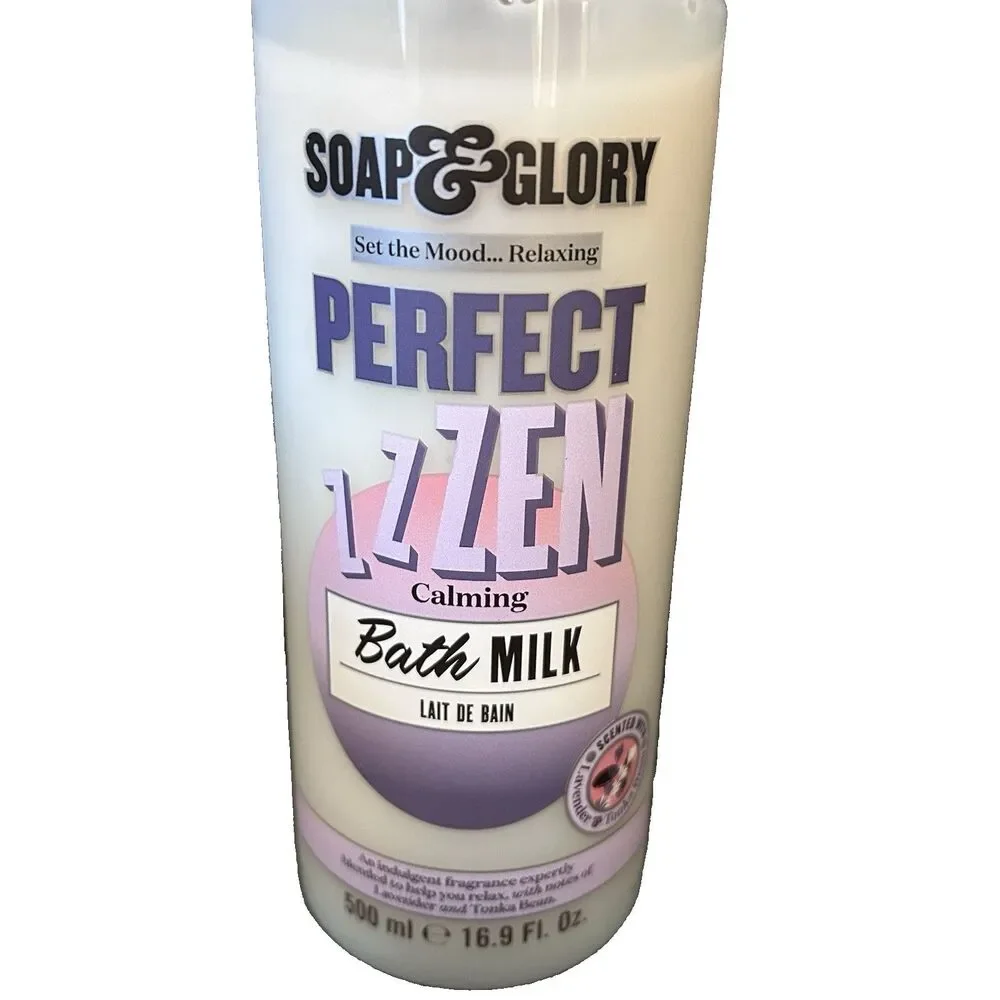 New Soap & Glory Perfect Zen Calming Bath Milk 16.9oz Discontinued Rare Relaxing